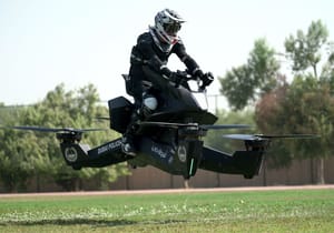 Dubai Police Test Flying Motorbikes Engoo Daily News