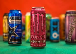 Monster energy drink.