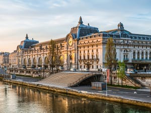 Musée d'Orsay as seen from the river Saine