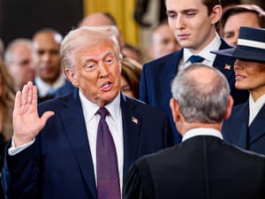 Donald Trump Sworn in as 47th US President | Engoo 每日新聞