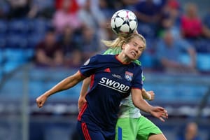Impressive header shot by Ada Hegerberg.
