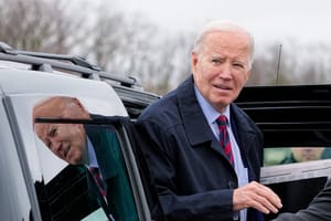 President Joe Biden arrives to board Air Force One, Tuesday, March 5, 2024, in Hagerstown, Md.