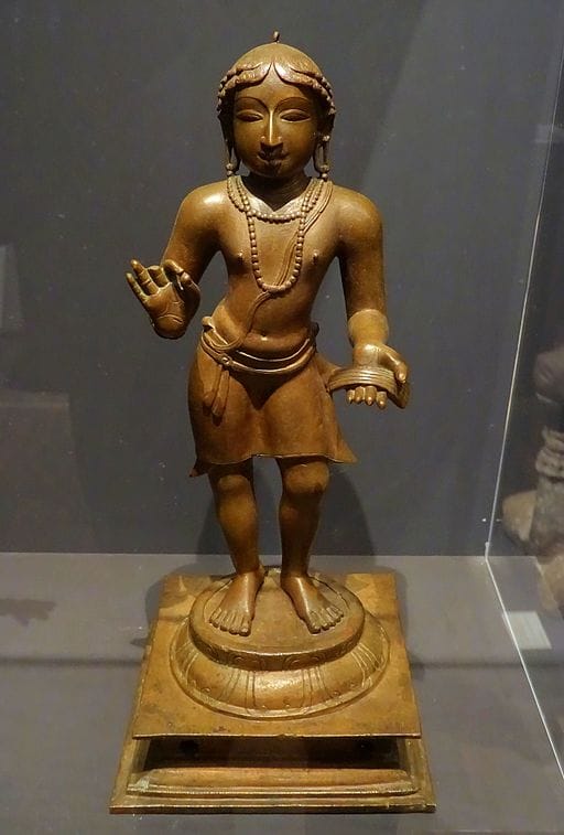 1080　とても古い青銅のインドの神様の像です US Returns Artifacts to India | DMM英会話 デイリーニュース