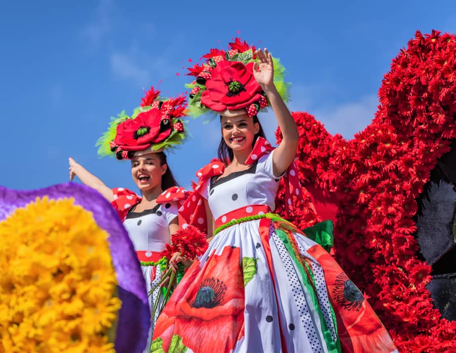 Flower Festival Shows Atlantic Island in Full Bloom