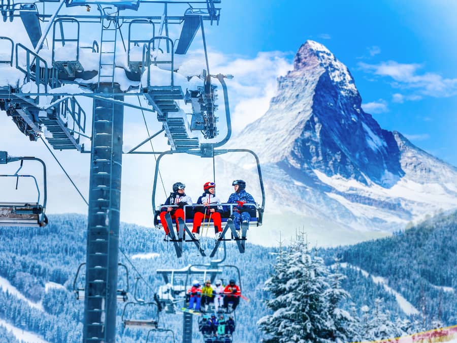 Zermatt - Unique Ski Destination in the Swiss Alps