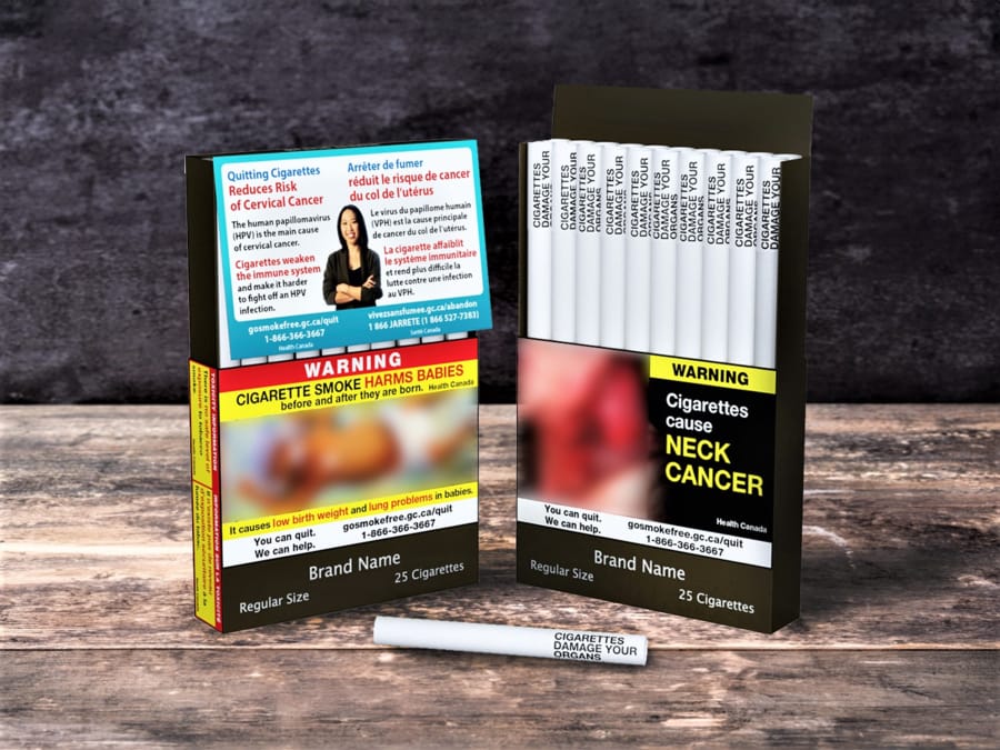 Canada To Put Warnings On Every Cigarette