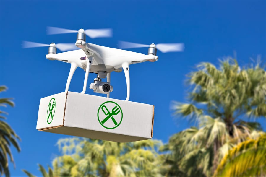 Companies using drones for delivery deals