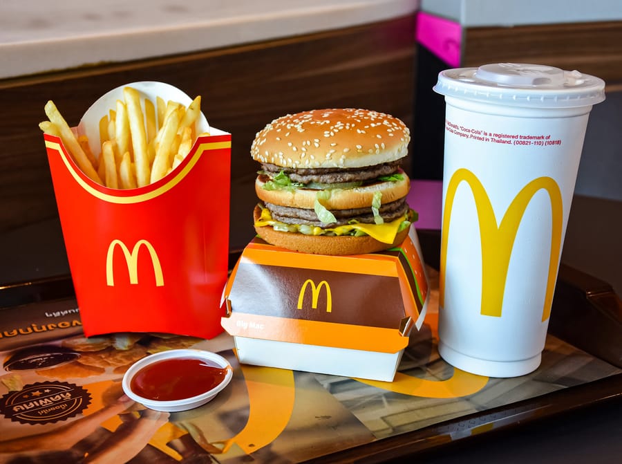 2021年☆アメリカマクドナルド看板両面☆ディスプレイ アメトイ
