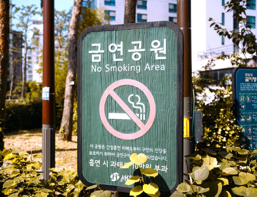 Number of Daily Smokers in South Korea Is Decreasing