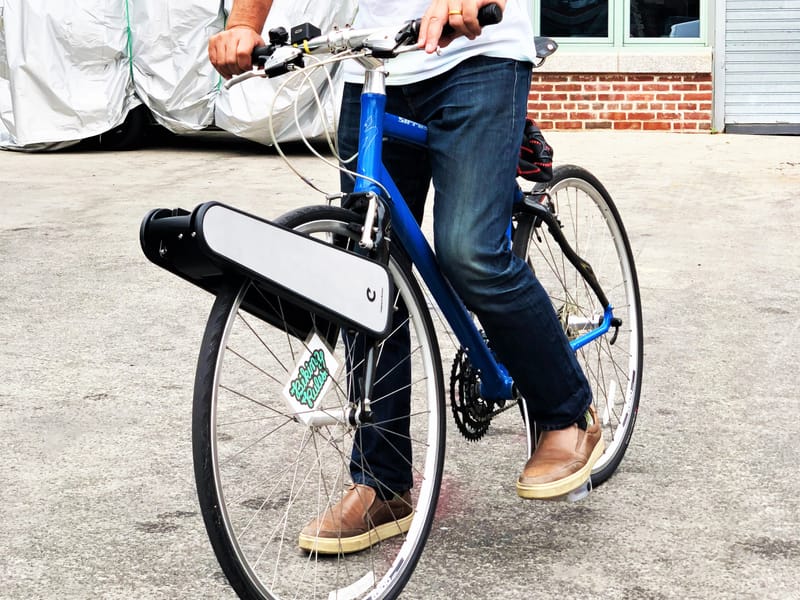 Make Your Bicycle Electric With This Portable Motor Engoo Daily News