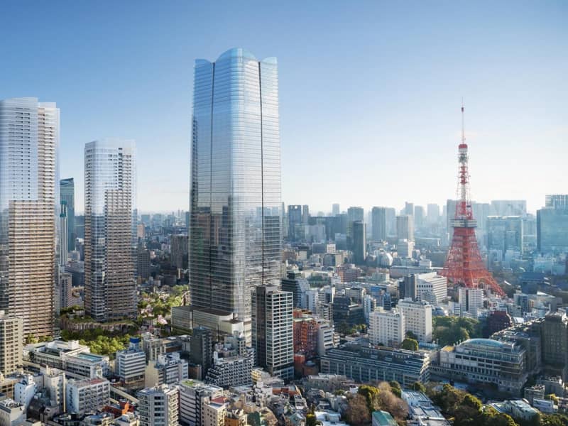 average skyscraper height in japan