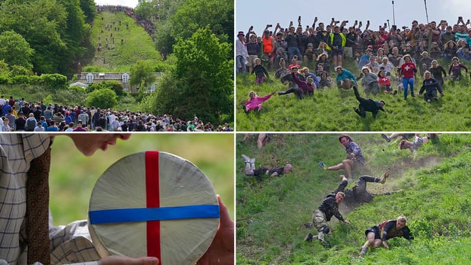 Canadian Woman Wins UK Cheese Rolling Race Engoo Daily News
