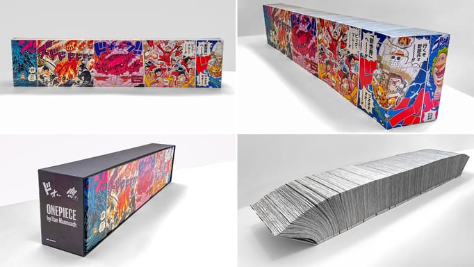 Artist Creates 21,000-Page Comic Book 'Sculpture' | ข่าวประจำวัน Engoo