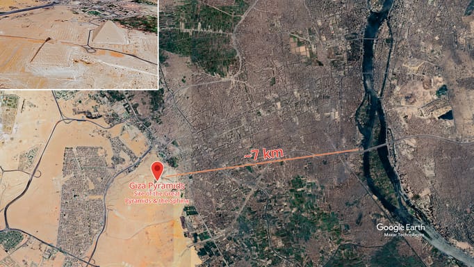 Long-Lost River Branch Helped Egyptians Build the Pyramids | DMM英会話 ...
