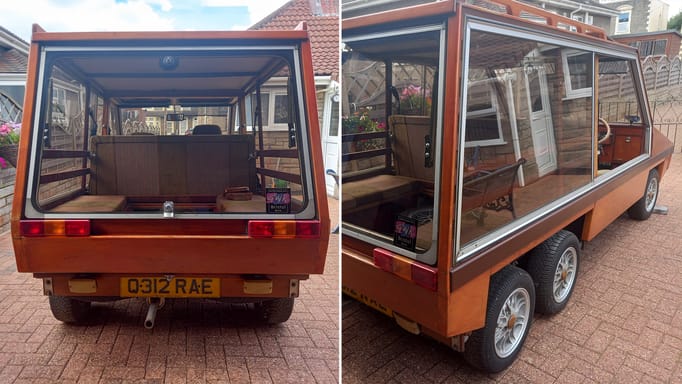Small Timber Car DIY Car Made of Wood Sells for $3,000 | Engoo Daily News