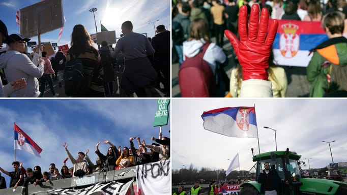 Serbian Students Block Key Road Amid Protests in Belgrade | Engoo Daily ...