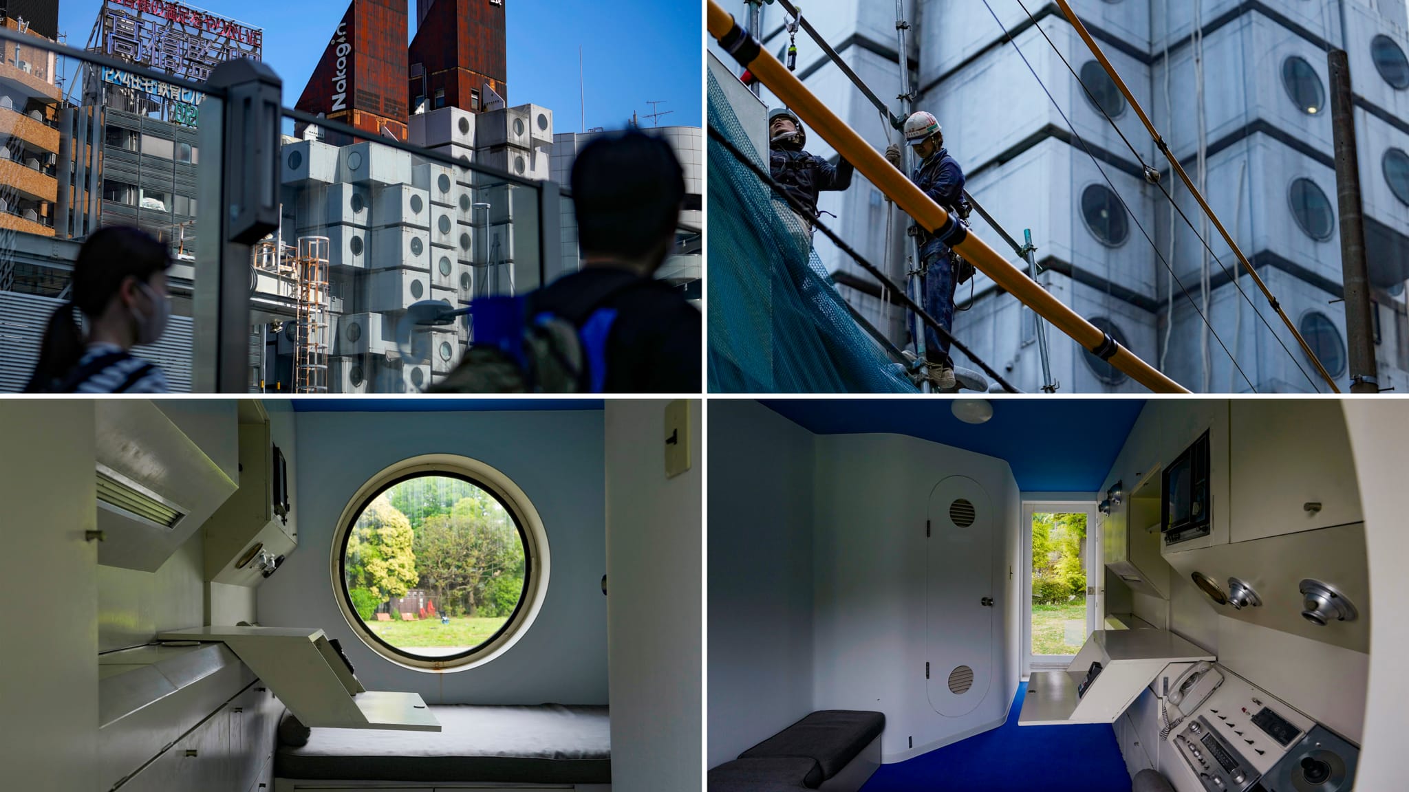 Tokyo's Nakagin Capsule Tower to Become Museum Exhibits | DMM