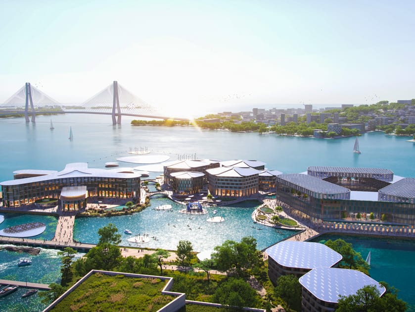 South Korea Fighting Sea Level Rise With Floating City | Engoo Daily News