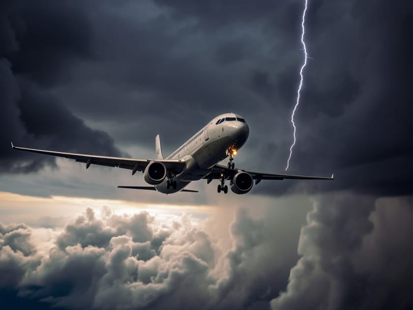 What Happens When Lightning Strikes a Plane? Engoo Daily News