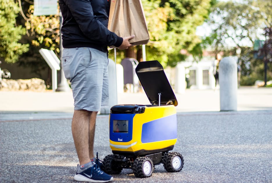 Berkeley robot online food delivery