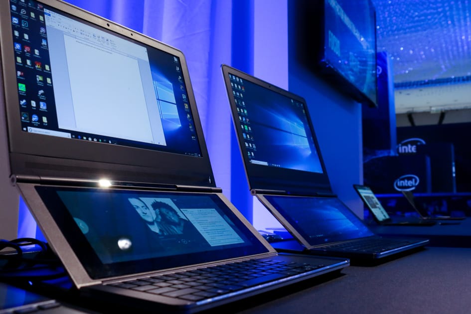 Trans Computer Laptops Are Two-Screen Laptops the Way of the Future? | Engoo Daily News