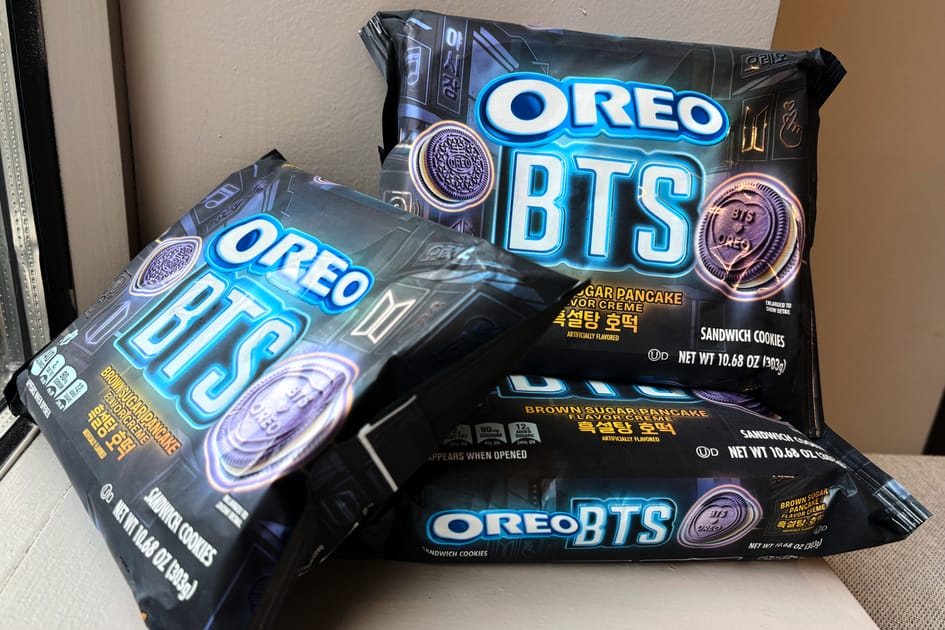 Limited-Edition Purple BTS Oreos Go On Sale | DMM英会話 デイリー