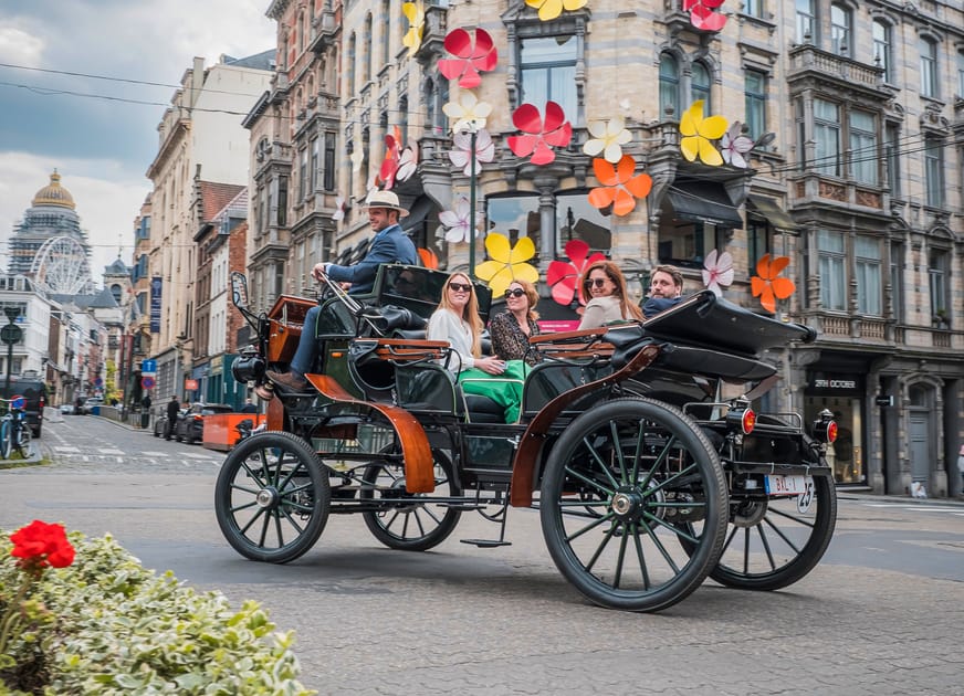 Tourist Carriages Go Electric in Brussels Engoo Daily News