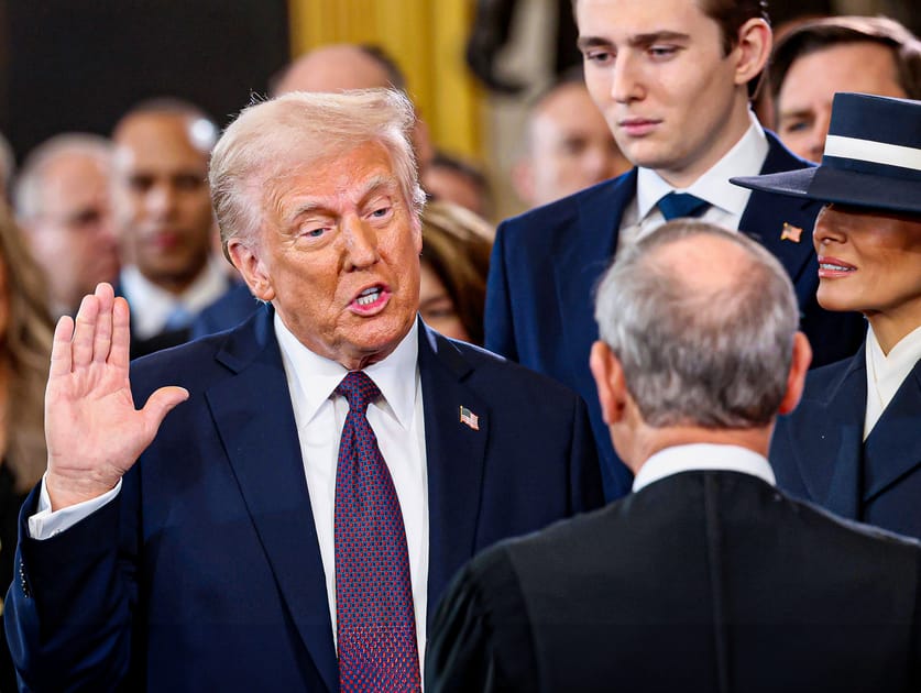 Donald Trump Sworn in as 47th US President | Engoo Daily News