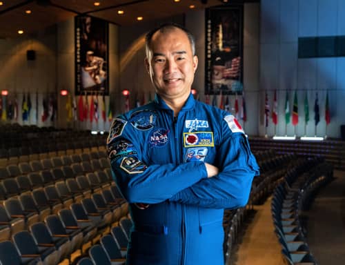 first japanese to space endeavor